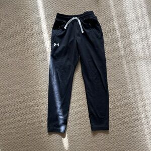 Youth under armour taper leg athletic pants